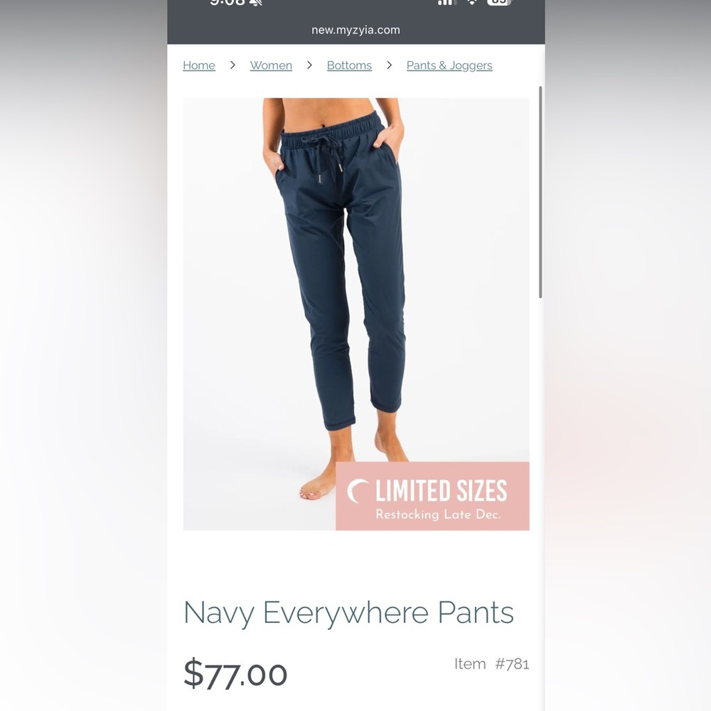 Zyia Everywhere Pants